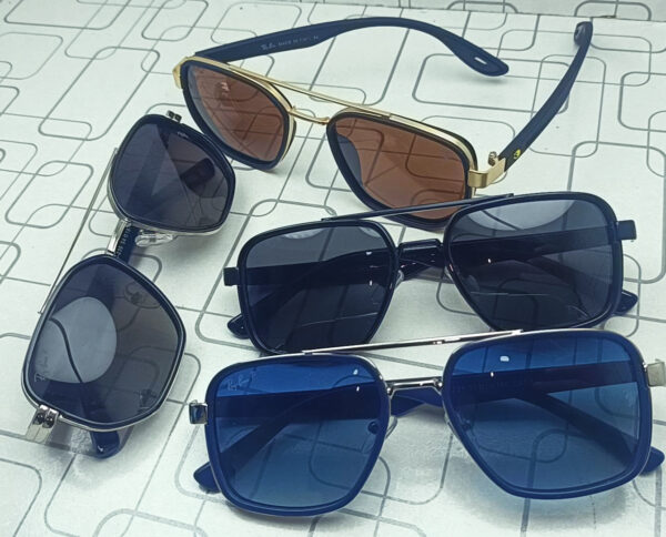 Rayban - Bold - Silver Black - Golden Orange - Full Black - Silver Blue