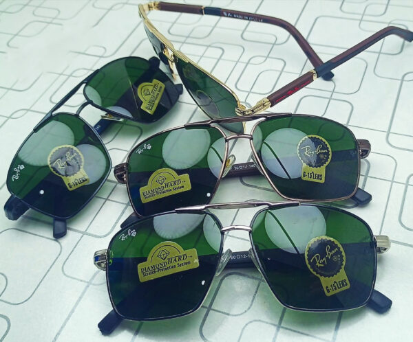 Rayban - 9713 - Golden Green - Black Green